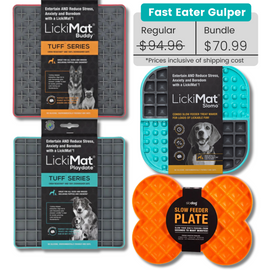 LickiMat Bundle - Fast Eater Gulper