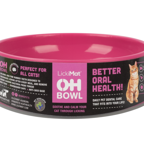 LickiMat OH Bowl Cat - Pink