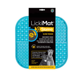 Lickimat Slomo, Dog Slow Feeding Lick Mat, Boredom Anxiety Reducer,  Turquoise