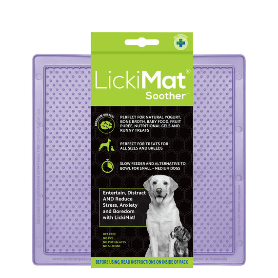 LickiMat Soother Dog Slow Feeder Mat, Turquoise, X-Large