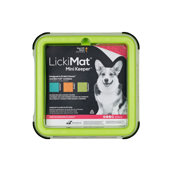 LickiMat Mini Keeper - Green