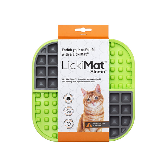 LickiMat Slomo Cat - Green