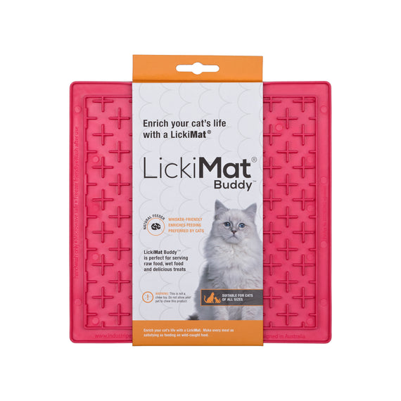 LickiMat ® Classic Buddy ™ Cat - Pink