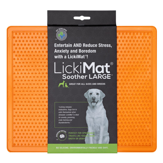 LickiMat ® Classic Soother ™ XL - Orange