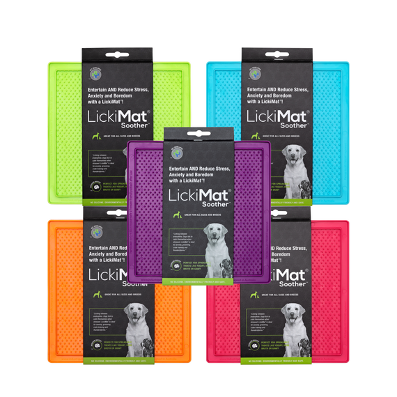 Authentic LickiMat Soother Reduce Anxiety Boredom. Perfect Distractor LickiMat Australia